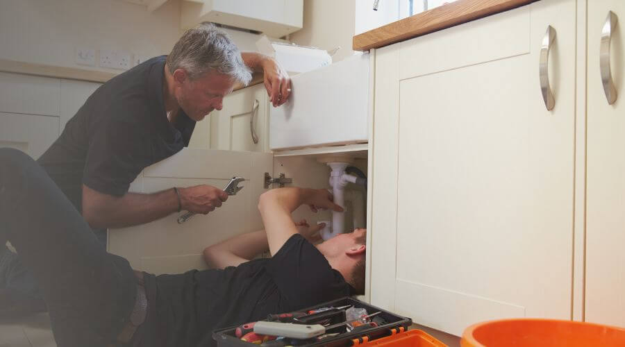 Professional burst pipe repair services in Wichita, KS